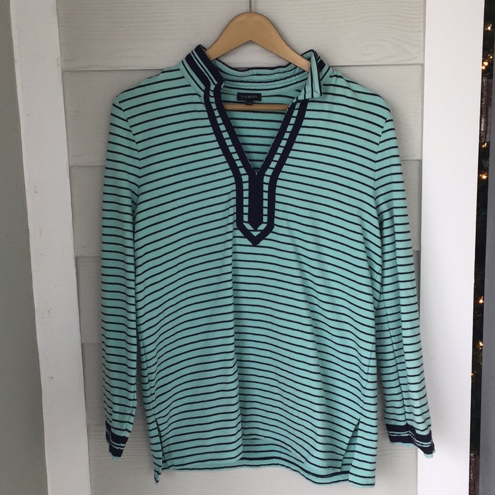 Striped pullover / sweatshirt tunic